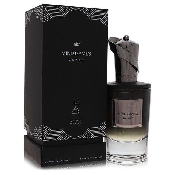 Mind Games Gambit Petitgrain Patchouli Perfume Unisex Dark Green - Picture 1 of 1